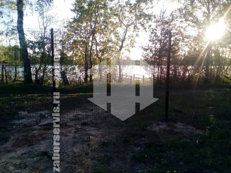 Забор из сварной сетки 60 метров