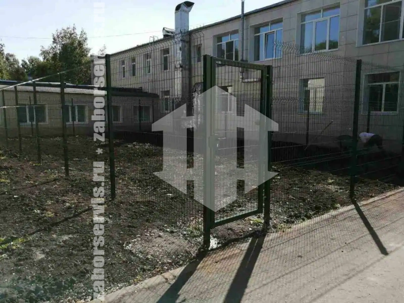 3D заборы для детского сада 30 метров 3,5мм