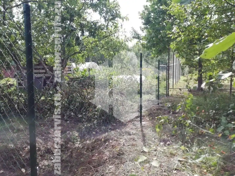 Забор из сетки рабицы с проволокой 112 метров