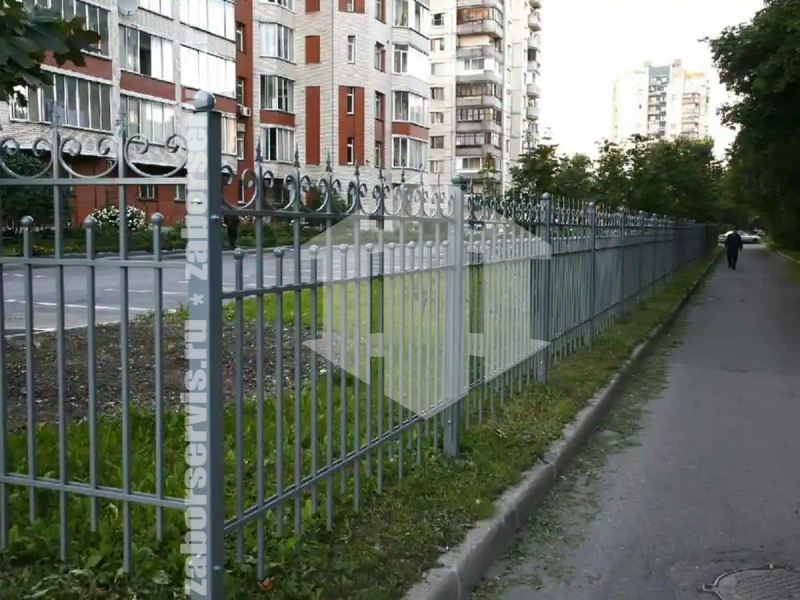 Секционный сварной забор 120 метров