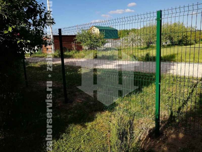 3D забор 110 метров зеленый 6мм